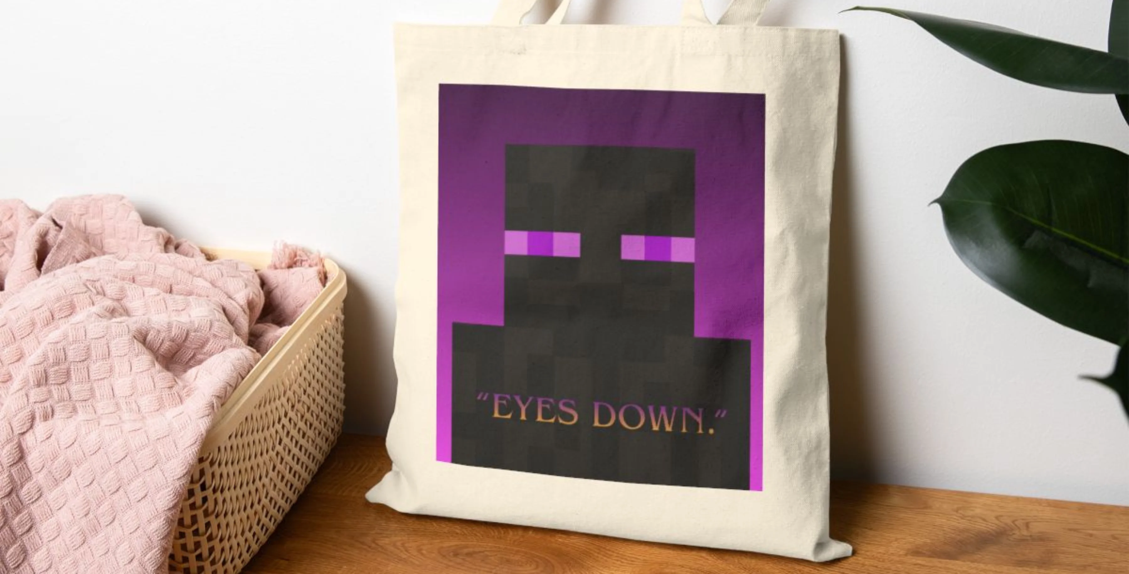 “Eyes Down” Aesthetic Tote Design (Digital File)