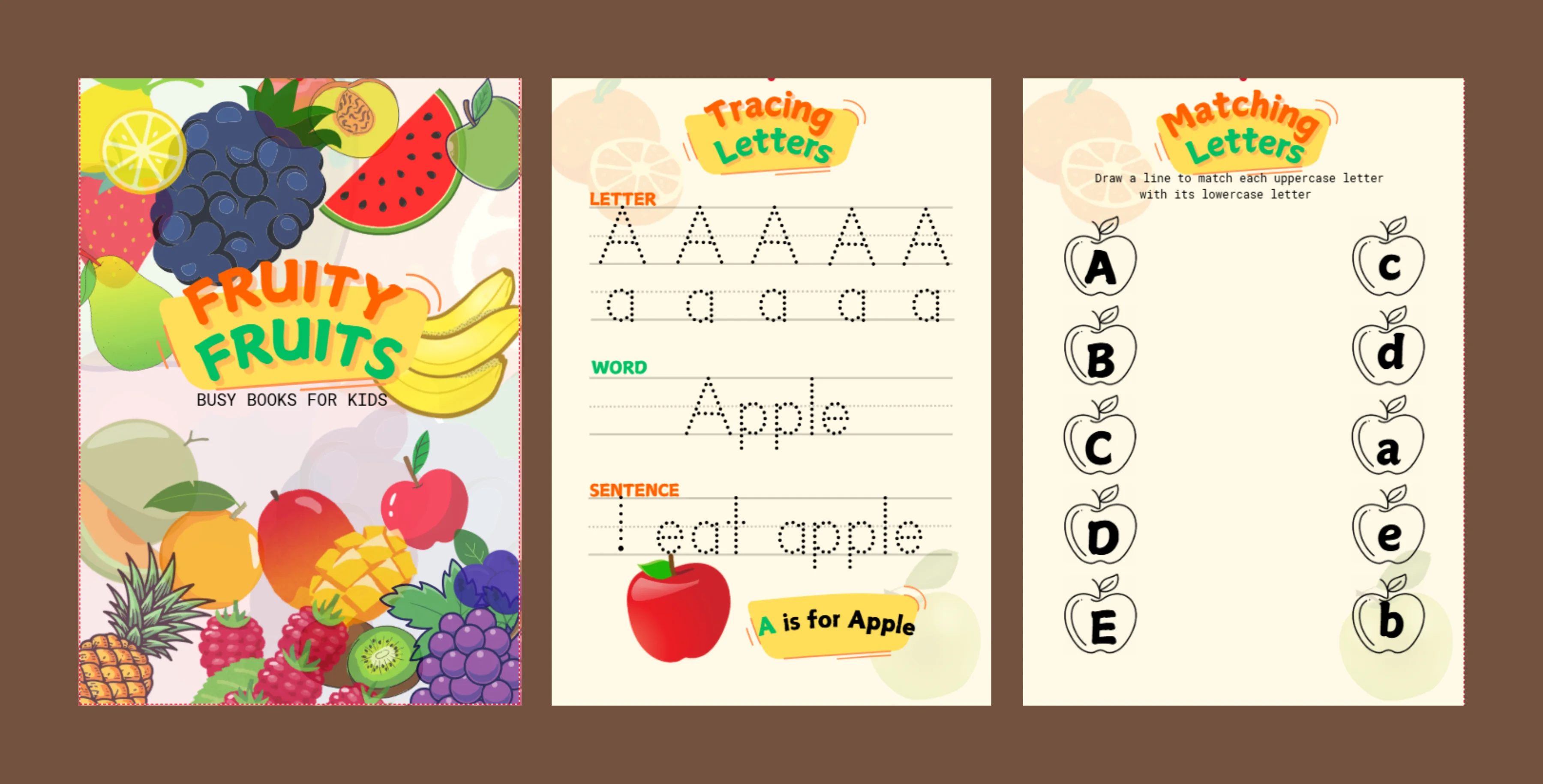 Busy Books (Fruity Fruits)