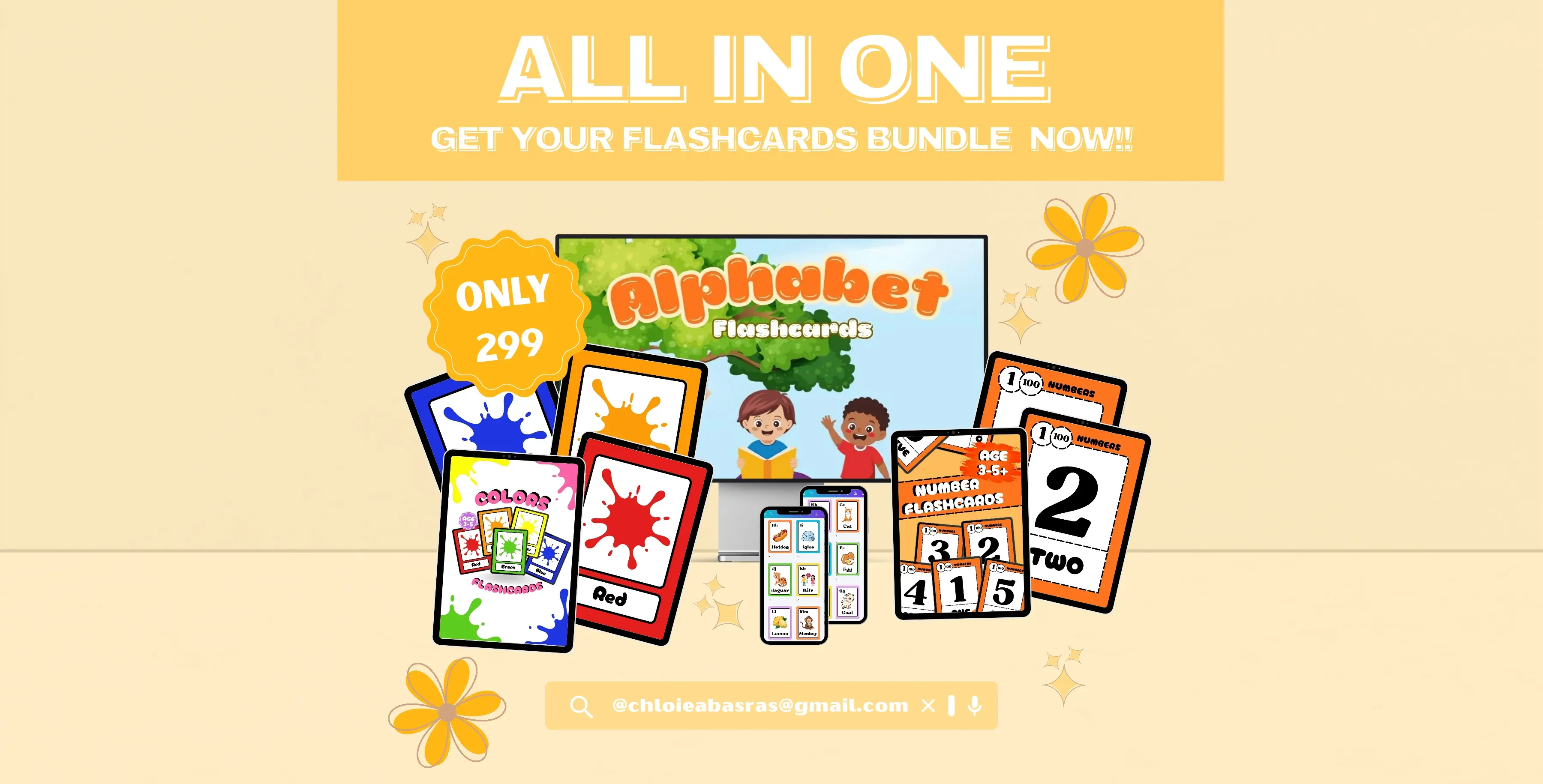 ALL-IN-ONE FLASHCARDS BUNDLE