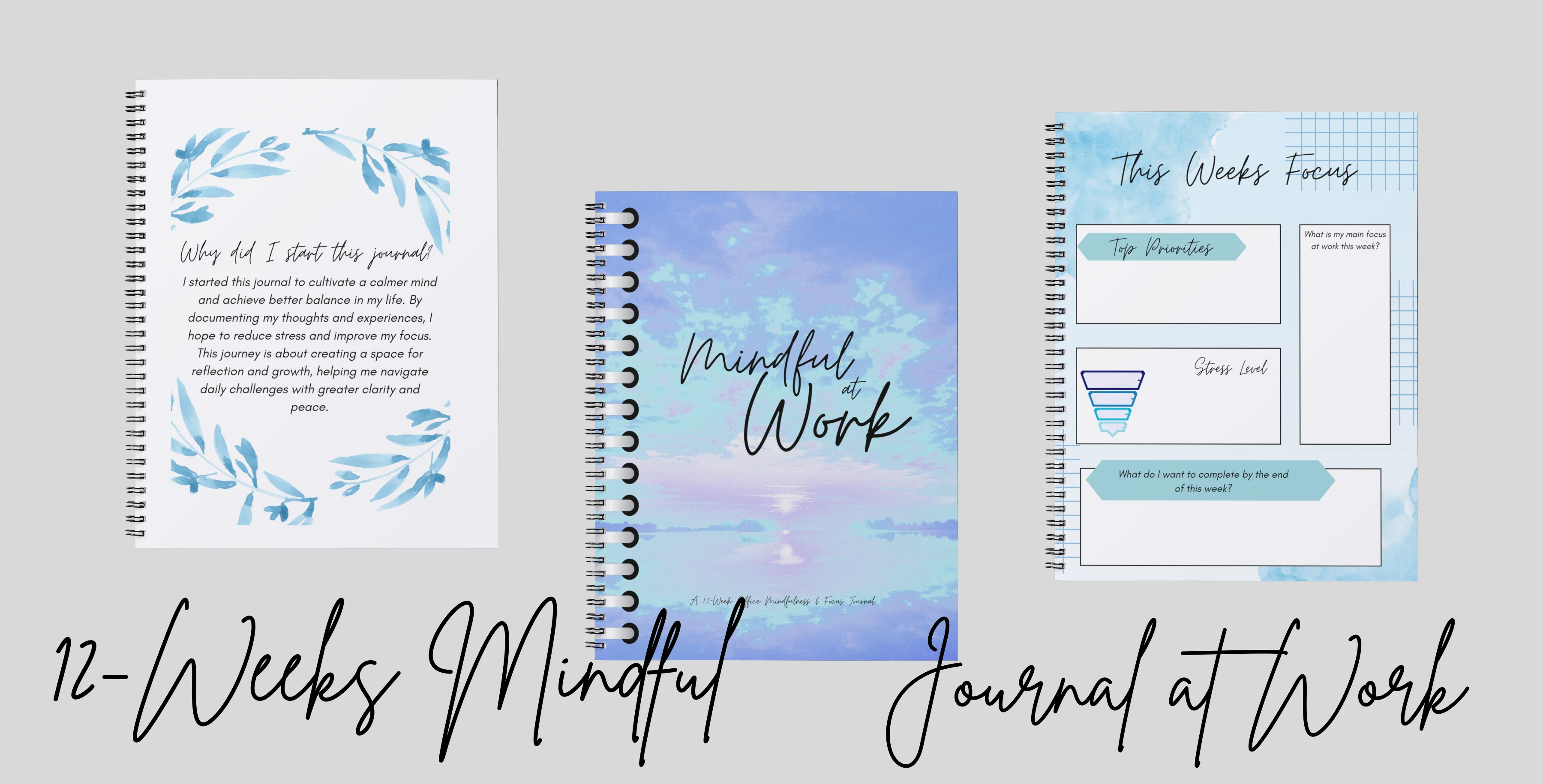 12 Weeks-Mindful Journal at Work