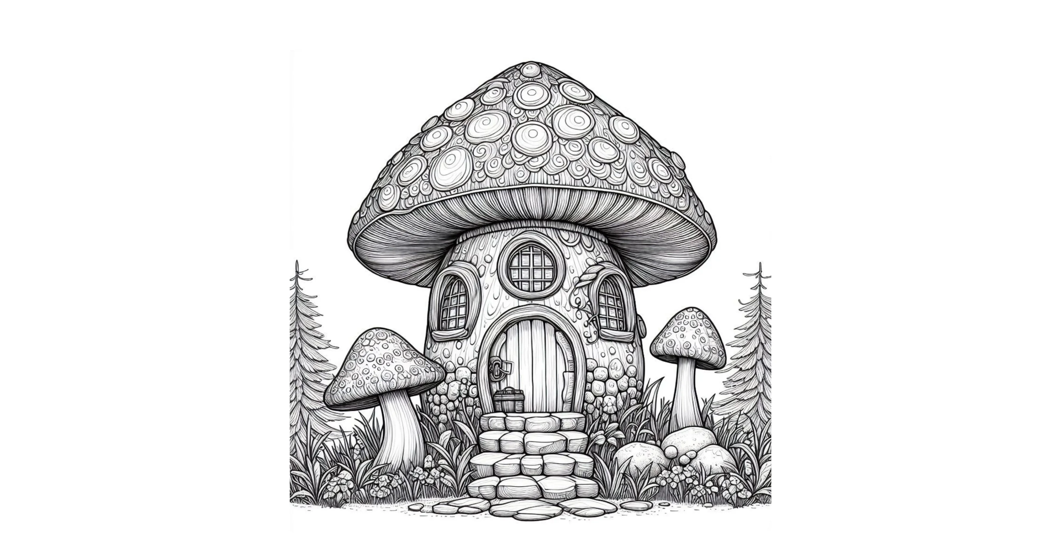 FAIRY HOUSE - COLORING BOOK