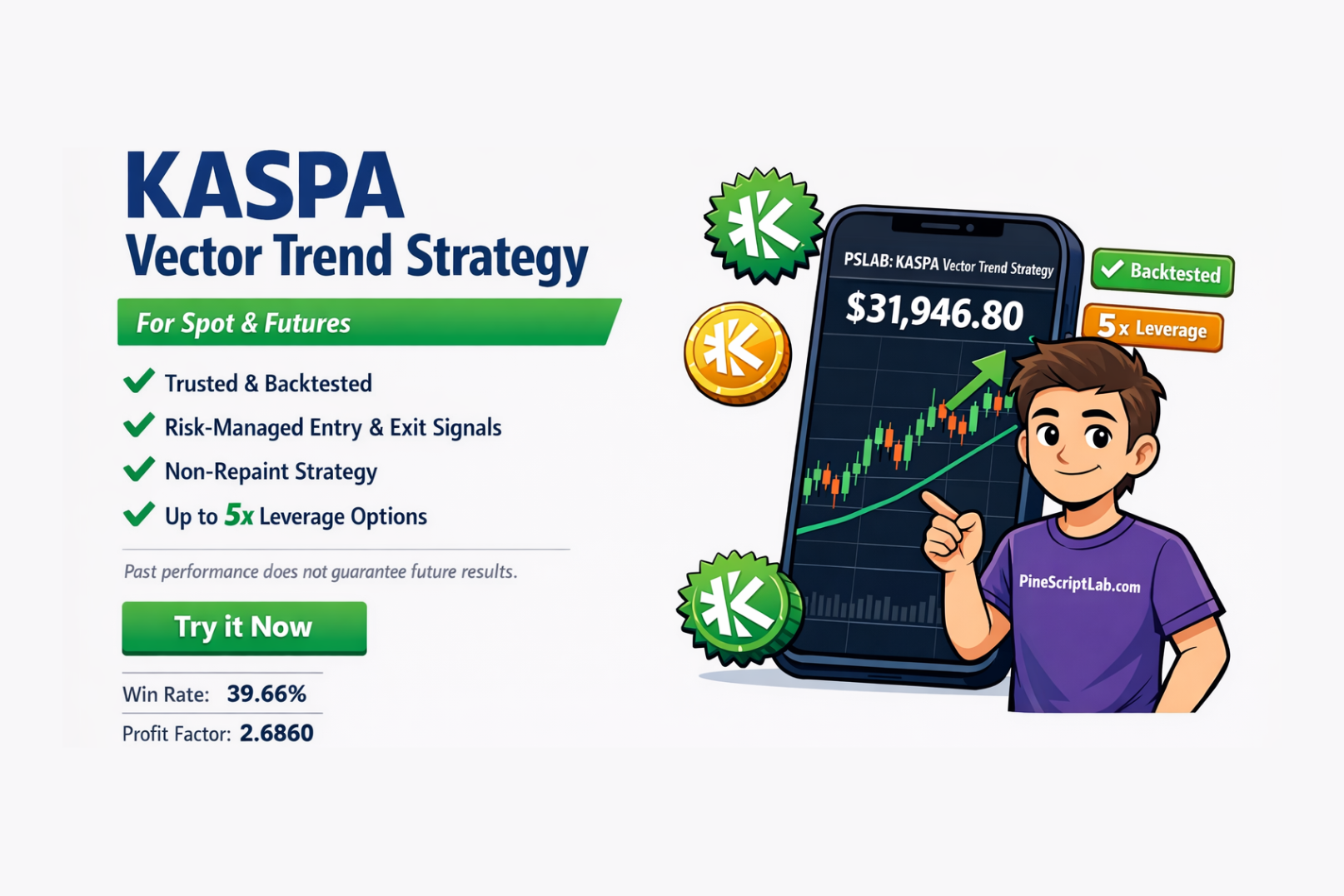 KASPA Vector Trend Strategy