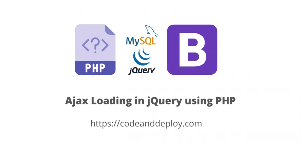 Ajax Loading in jQuery using PHP