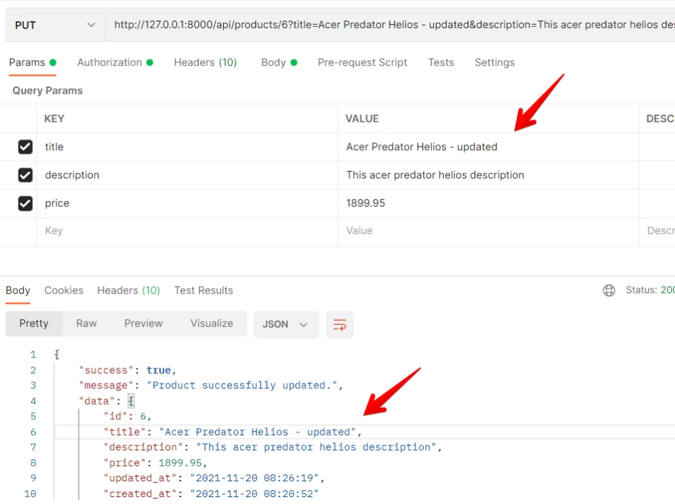 laravel 8 sanctum api