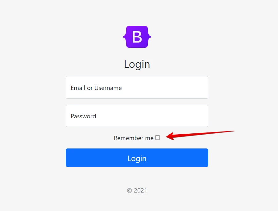 laravel login with remember me