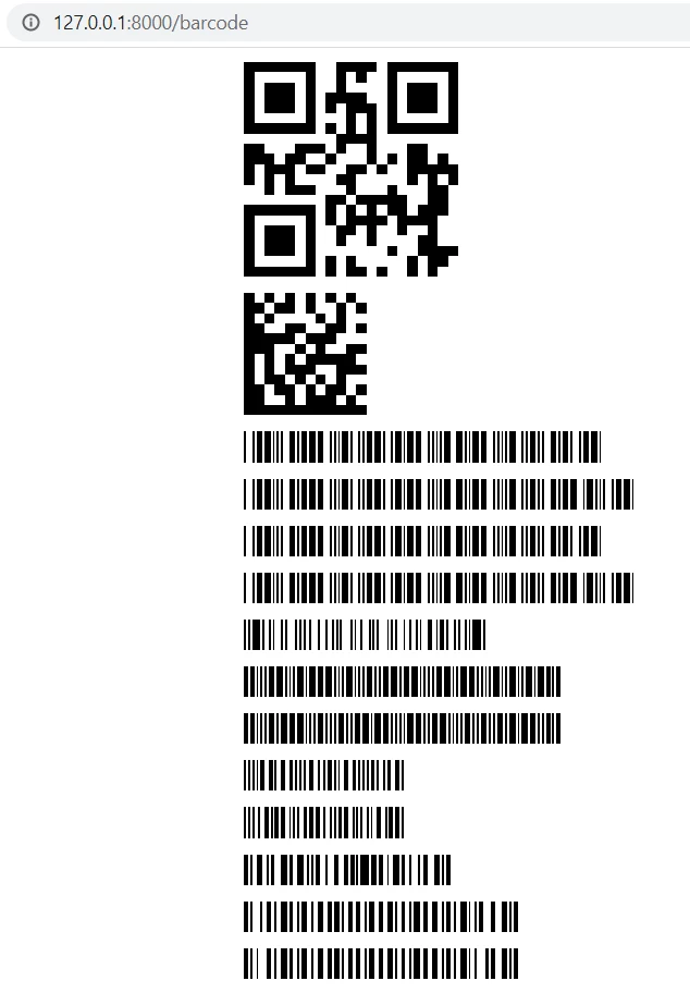 generate barcode in laravel 8