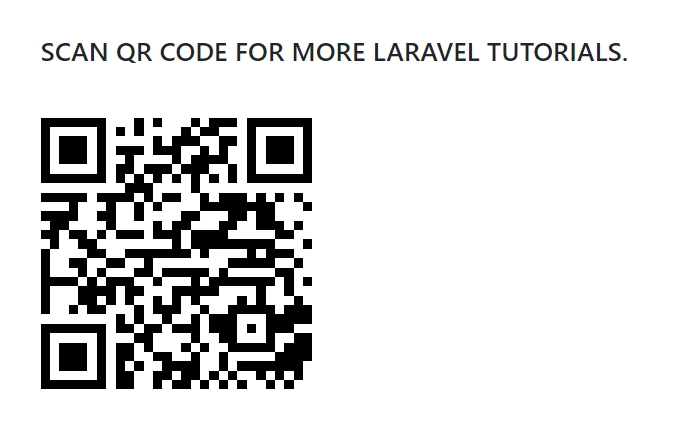 laravel qr code generator