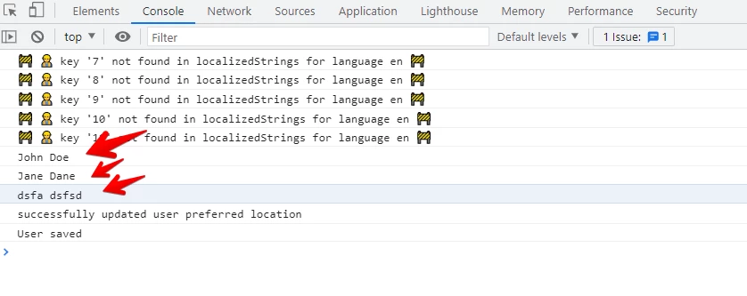 Loop the JSON Response