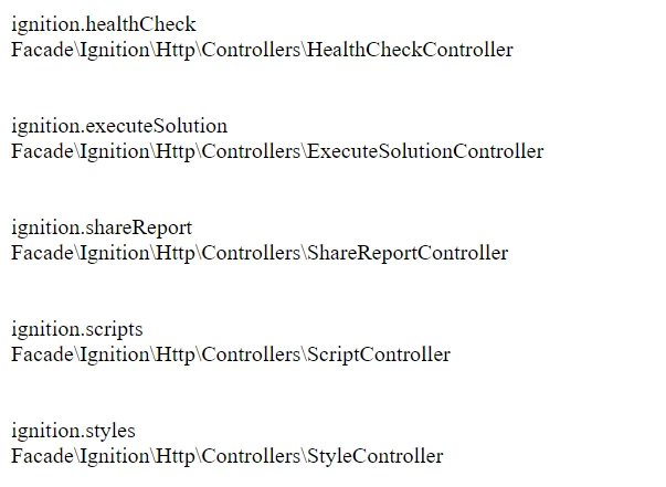 how  to get laravel routes