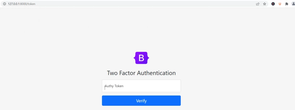 Laravel two factor
