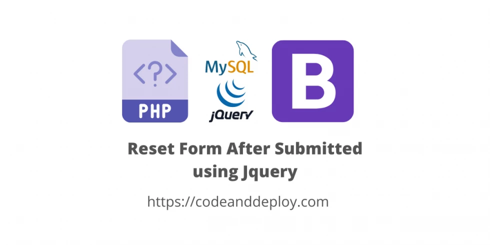 Reset Form After Submitted using Jquery