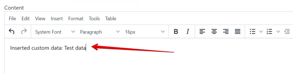 TinyMCE Custom Dialog Box