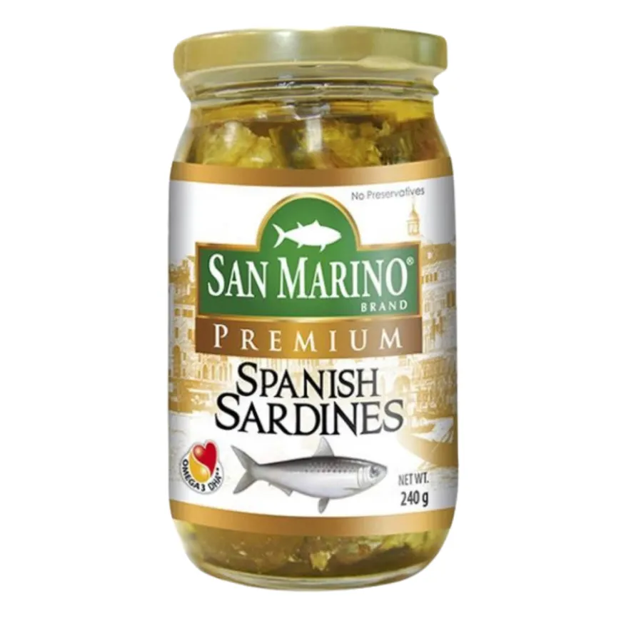 SAN MARINO Premium Spanish Sardines 240g
