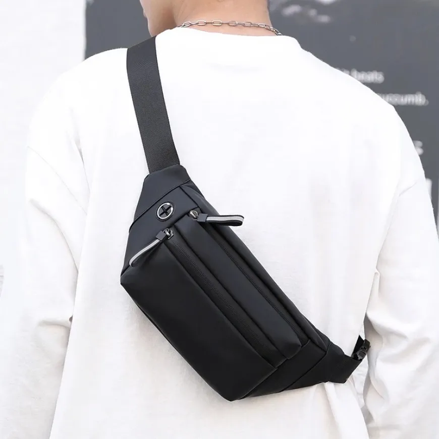 HH M-3 Fashion Waterproof Belt Sling Bag for Men