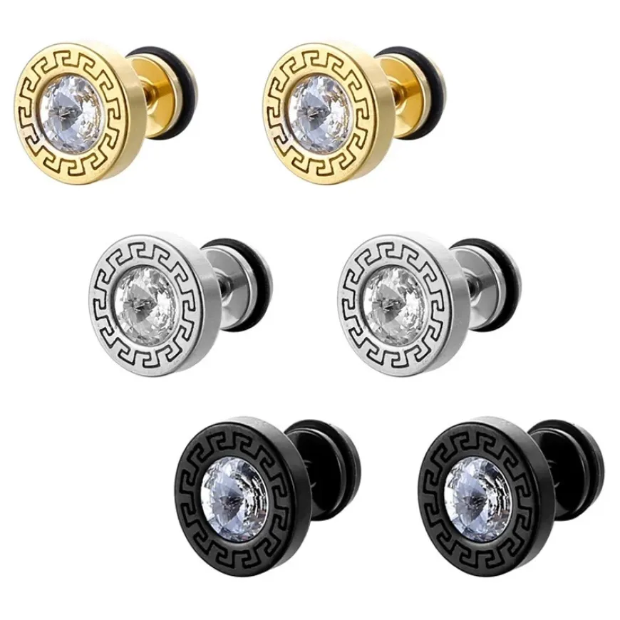 Stainless Steel Earring – Personalized Hip-Hop Punk Style