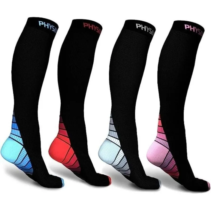 Compression Socks for Men & Women 20-30 mmHg - Athletic Fit