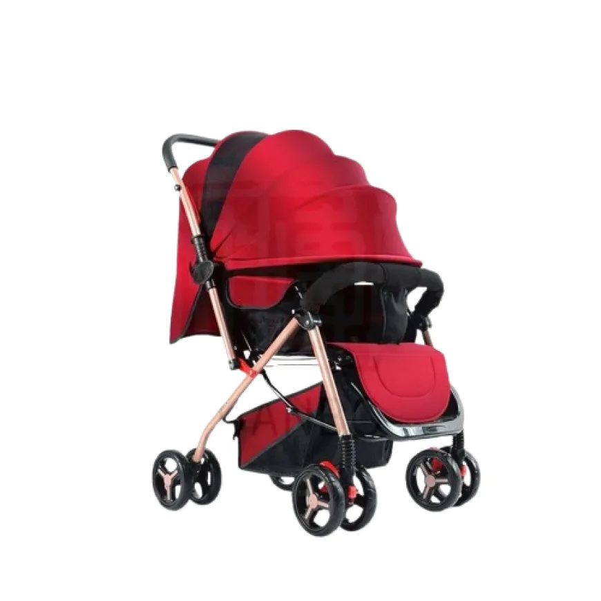 Yuanbo Lightweight Baby Stroller Foldable 2-Way Stroller for Baby Boy Washable Stroller 0-36 Months
