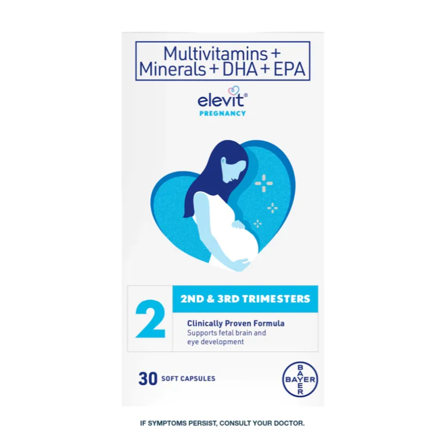 MULTIVITAMINS + MINERALS + DHA + EPA (ELEVIT® PREGNANCY) 30 tablets
