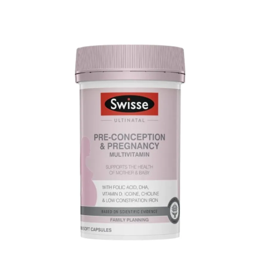 Swisse Ultinatal Pre-Conception & Pregnancy Multivitamin 180 Tablets