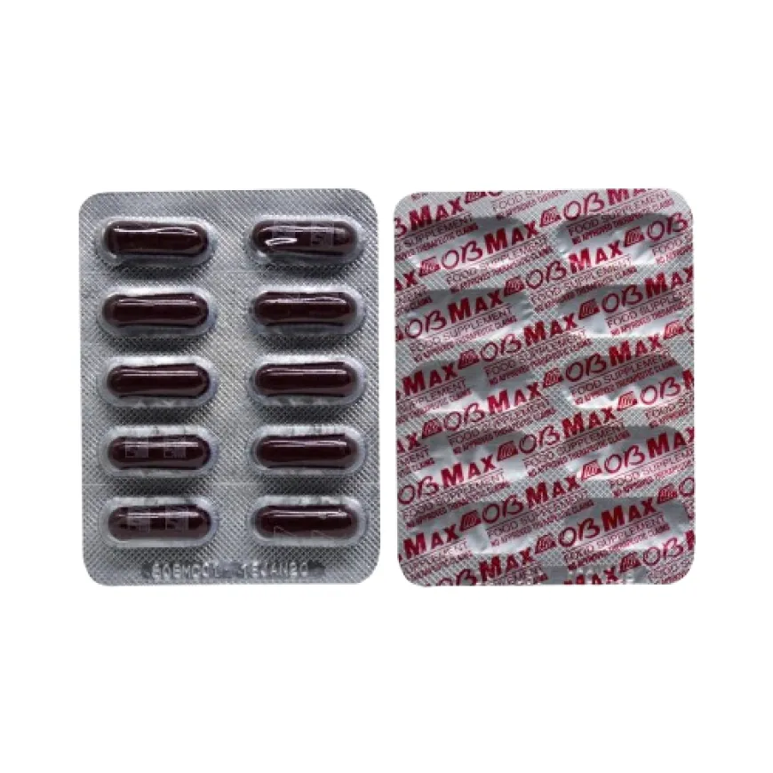OB MAX Vitamins and Minerals + Folic Acid; Iron and Taurine 1 Capsule