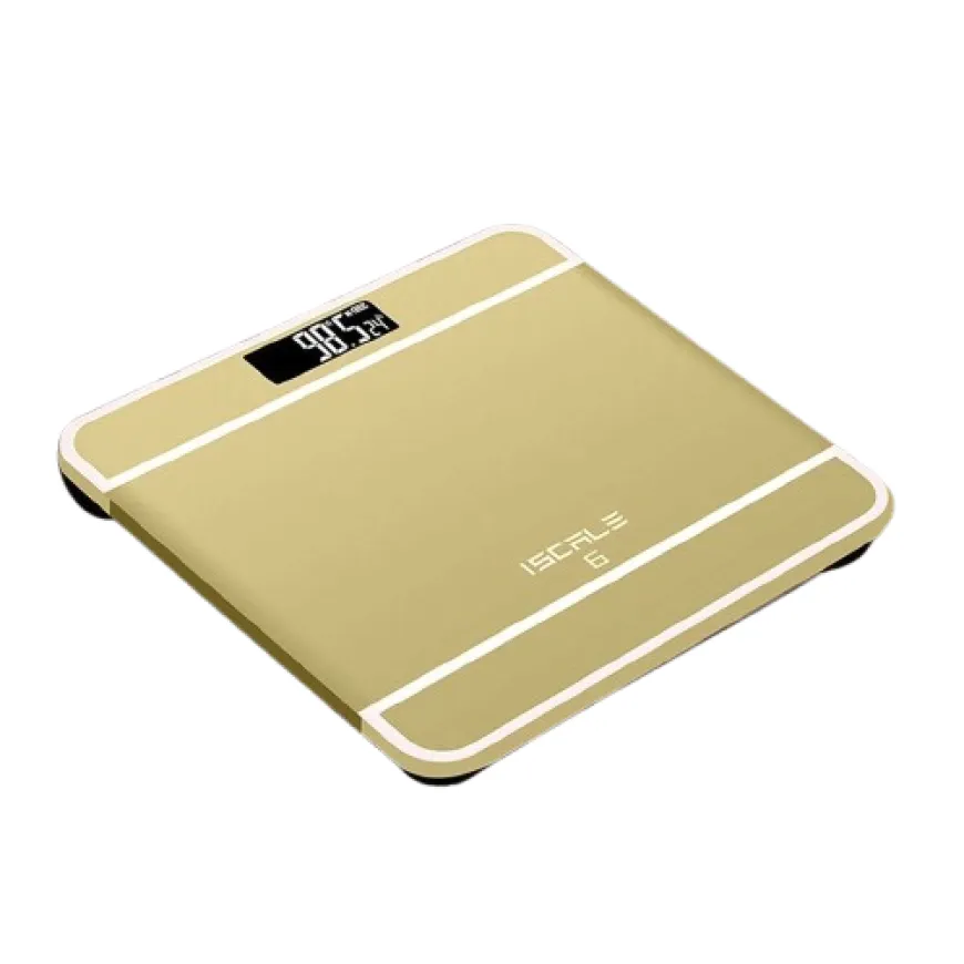 Iscale Digital Bathroom Scale with High Precision LCD Display