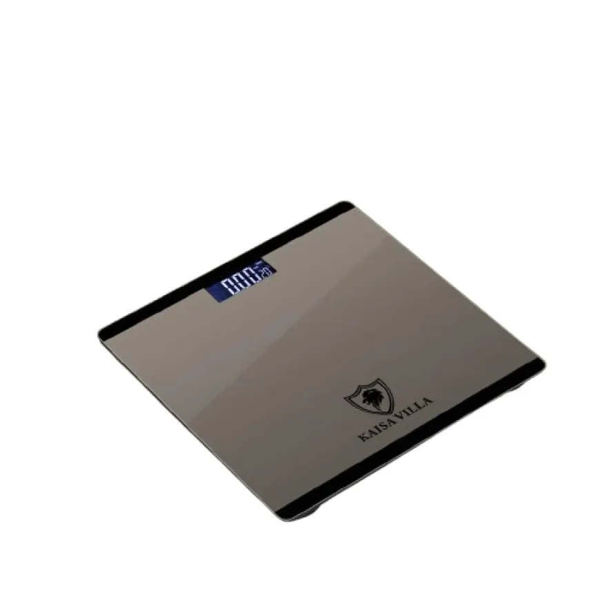 KAISA VILLA Digital Glass Personal Human Weighing Scale