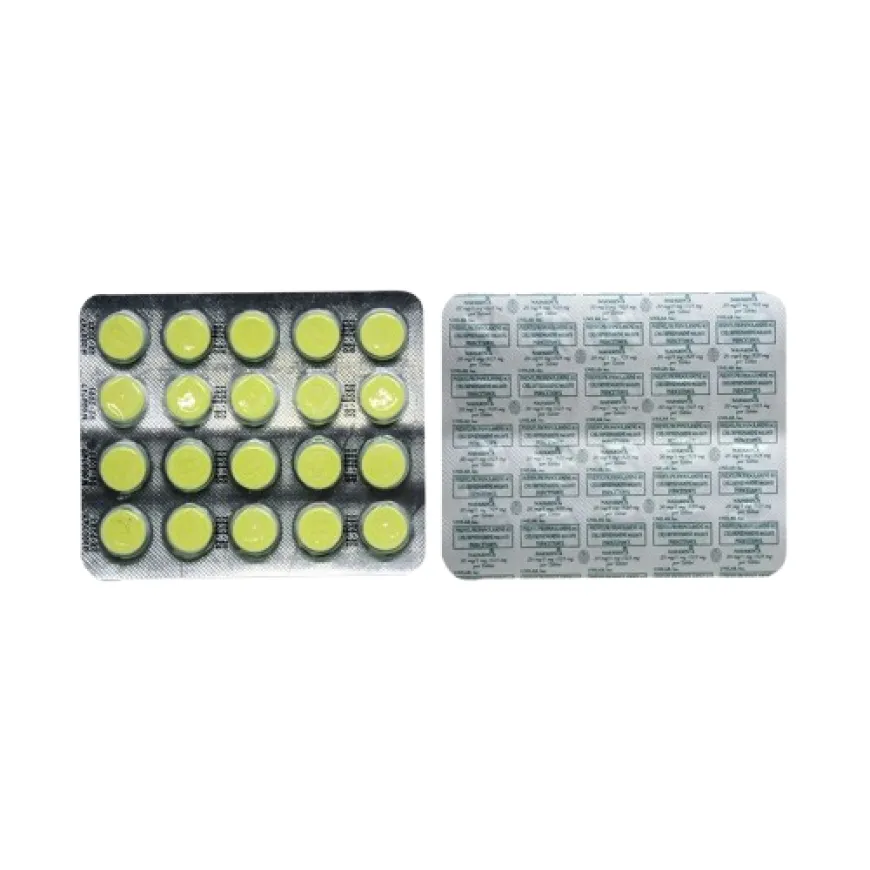 NAFARIN Tablet 1s (Phenylephrine HCI + Chlorphenamine Maleate + Paracetamol) [sold per tablet]