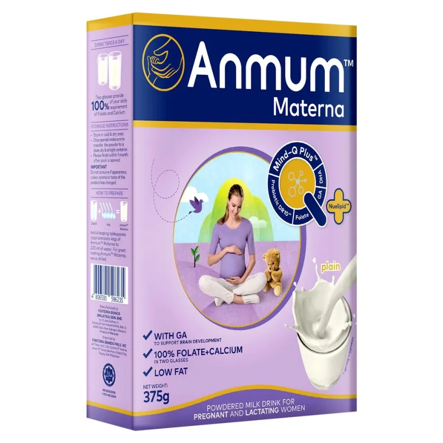Anmum Materna Pregnancy Milk Powder Plain 375G