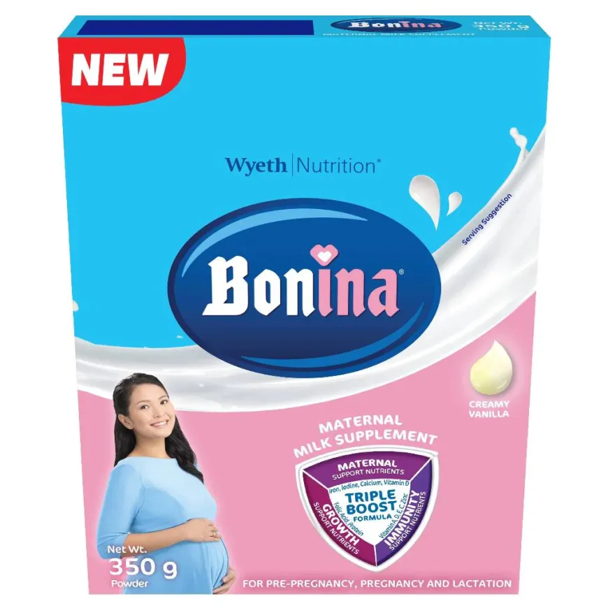 BONINA Maternal Milk Supplement Creamy Vanilla 350 g