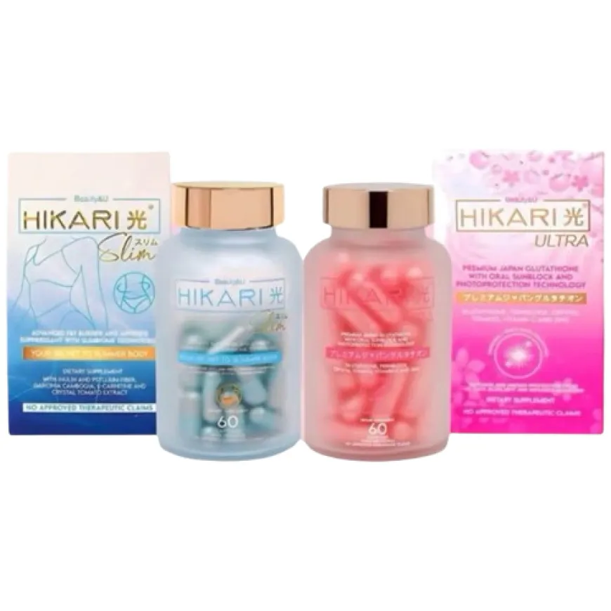 Hikari Glutathione Capsules 60pcs All Skin Types