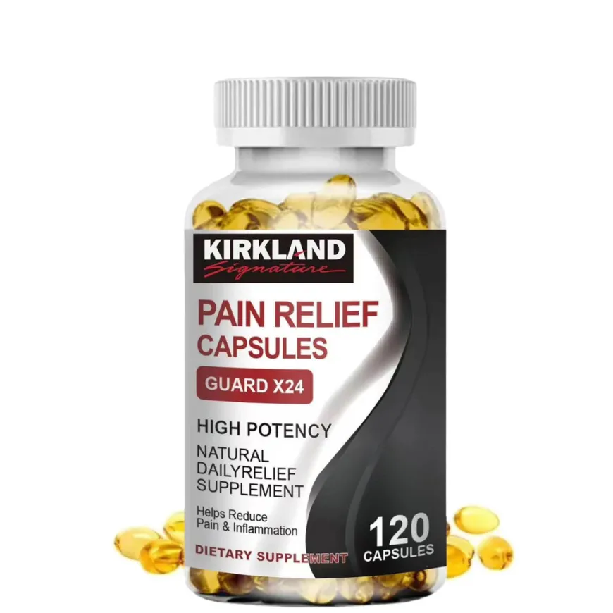 KIRK//LAND Pain Relief Capsules Promote Deep Relaxation and Help Sleep Relieve Muscle Pain