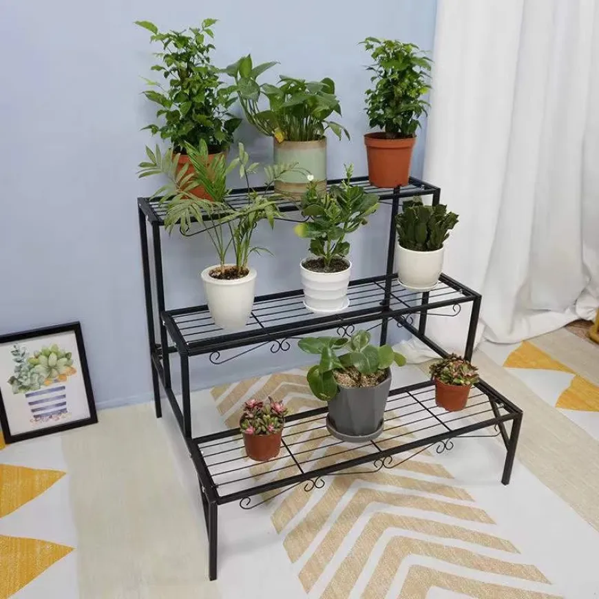 3 Tiers Metal Plant Rack