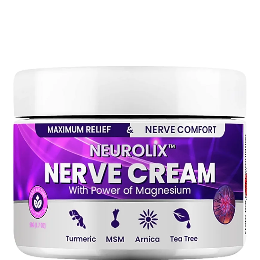 NEUROLIX Nerve Cream Original - Nerve & Muscle Pain Relief and Recovery, Joint Bone, Knee, Gout