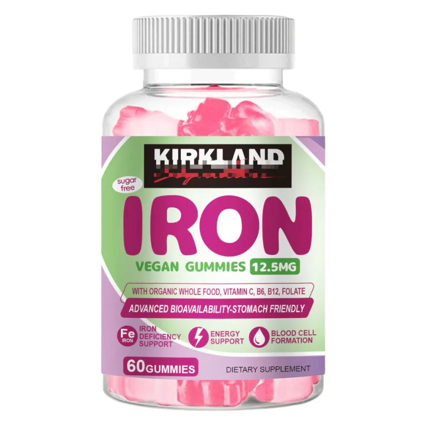 KIRK IRON Gummies, Boost Immunity, Energy, Fight Fatigue