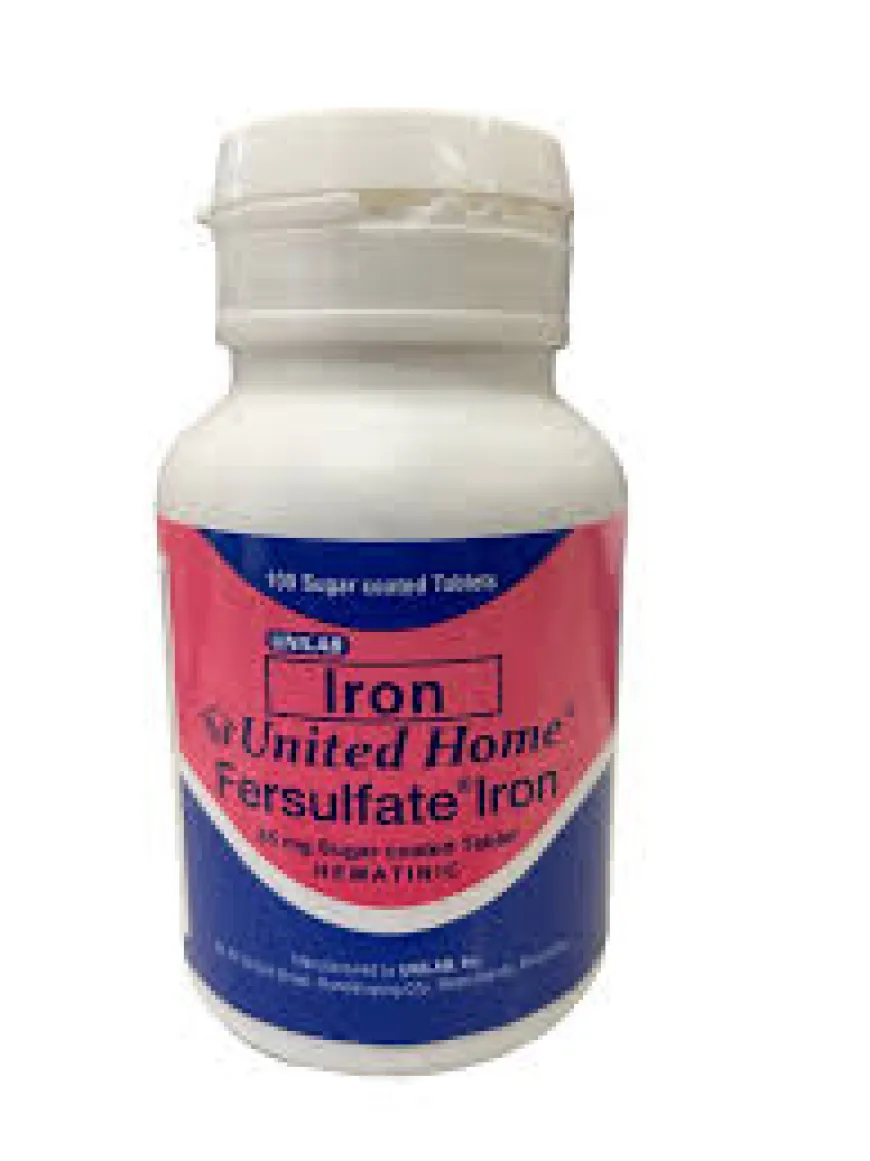 United Home Fersulfate Iron (Iron supplement) x 100's