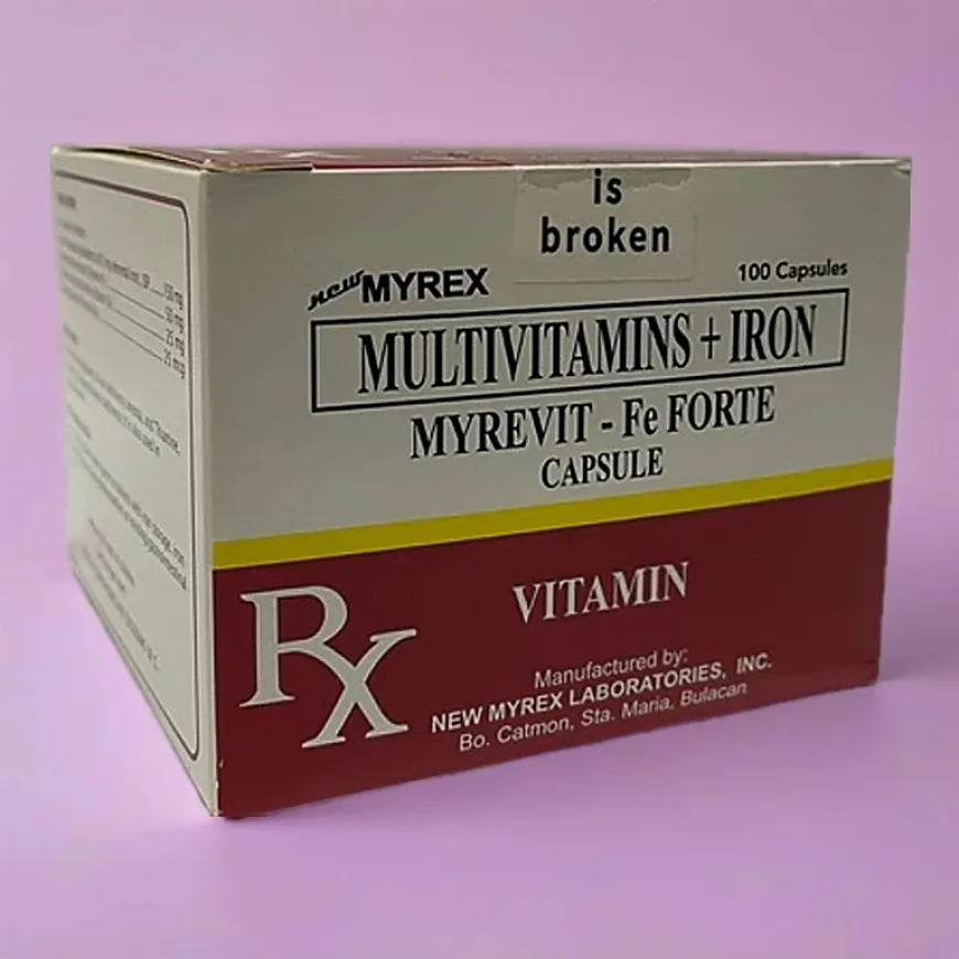 Multivitamins+iron Capsule MYREVIT- Fe FORTE