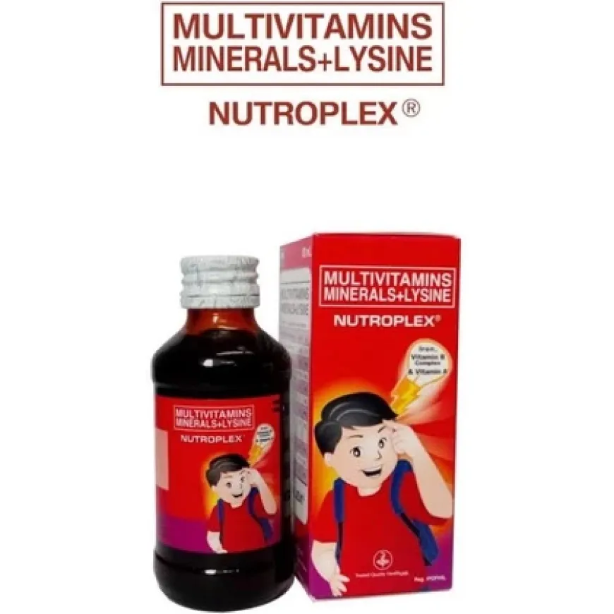 NUTROPLEX with Iron & Lysine Syrup 120ml