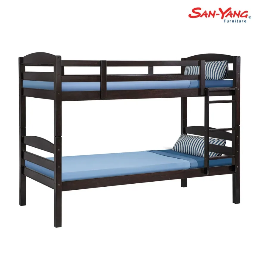 Double Deck Single Size Bunk Bed Mattress Wenge
