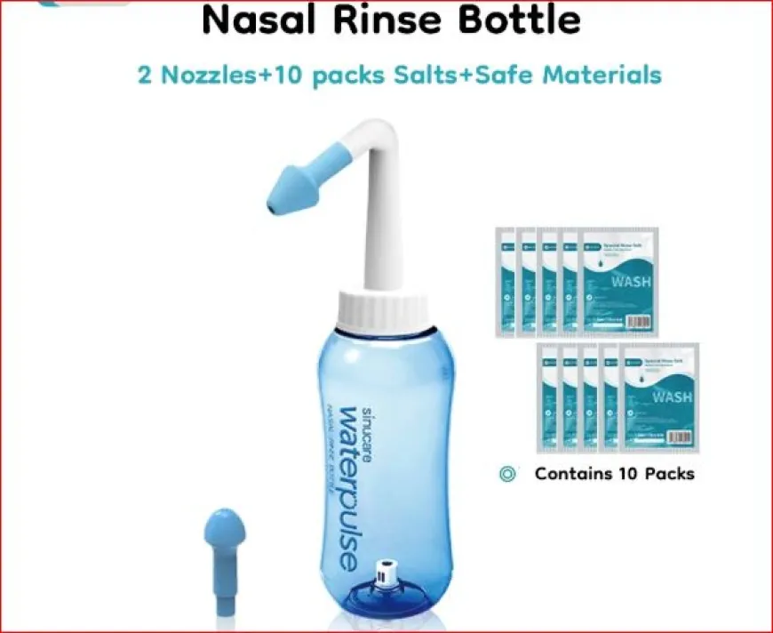 Airuidu YT300 Nasal Wash 300ML Cleaner Nose Neti Pot For Sinus Adults Children Nasal Wash