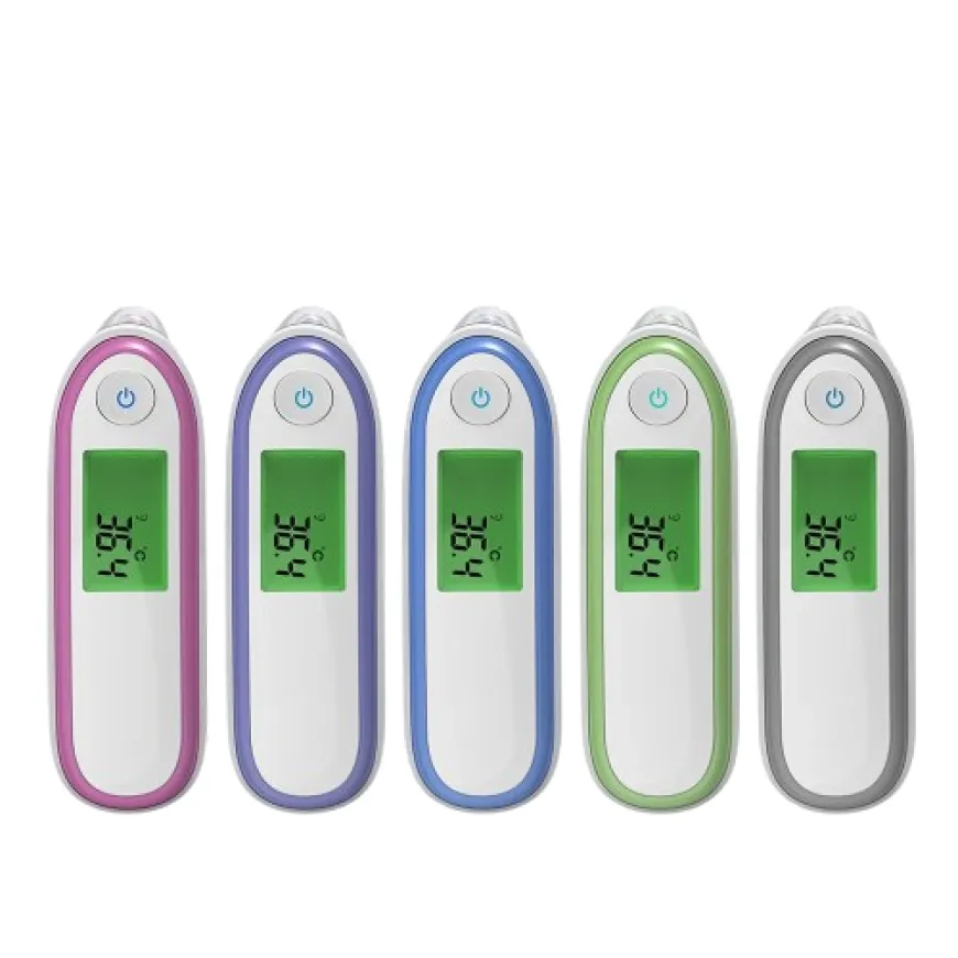 Yongrow Infrared Thermometer Digital for Baby Household Infrared Thermometer Dual Modes No Touch Ear & Forehead Thermometer