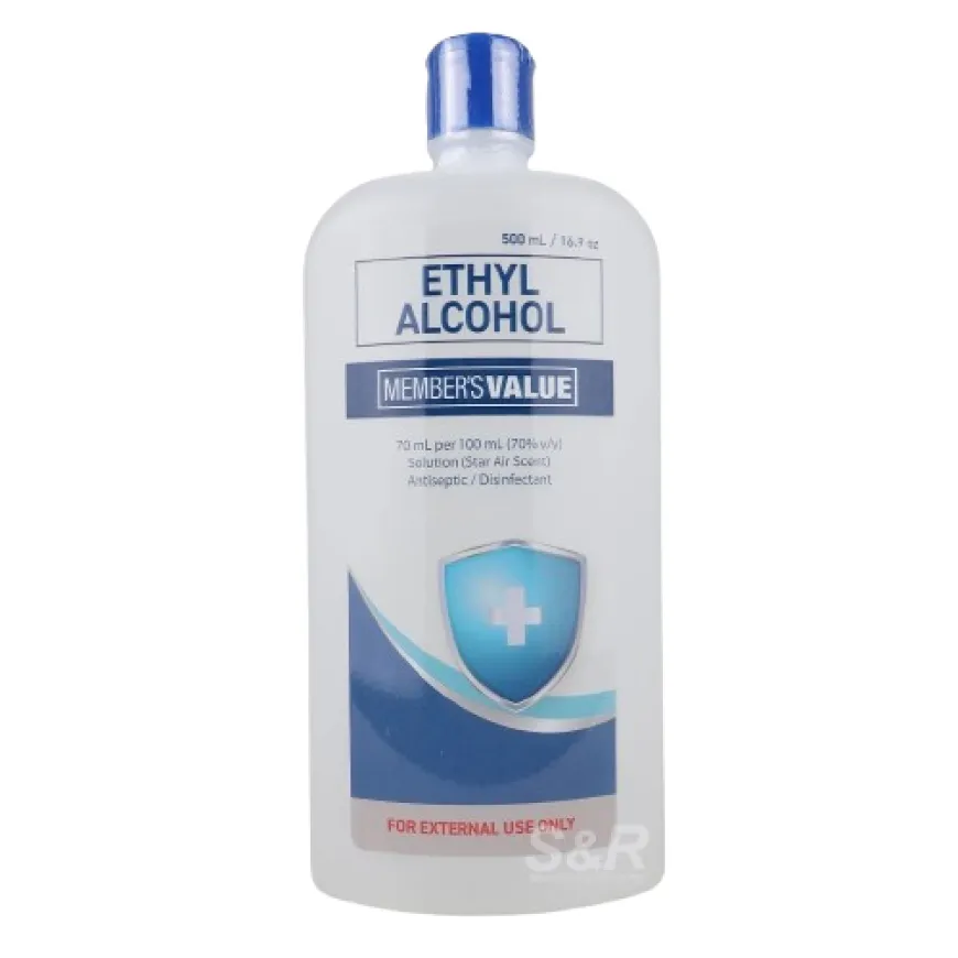 Member's Value 70% Ethyl Alcohol 500mL