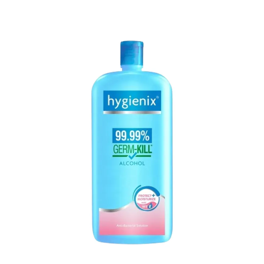 HYGIENIX Germ Kill 99.99% AntiBacterial Solution Alcohol 500ml
