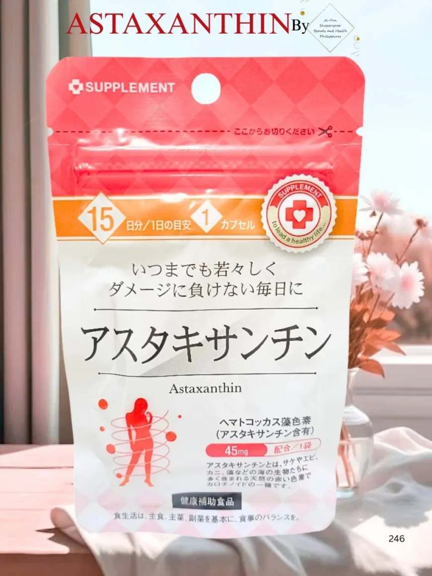 CanDo Japan Astaxanthin Anti Aging Supplement for Radiant Glow