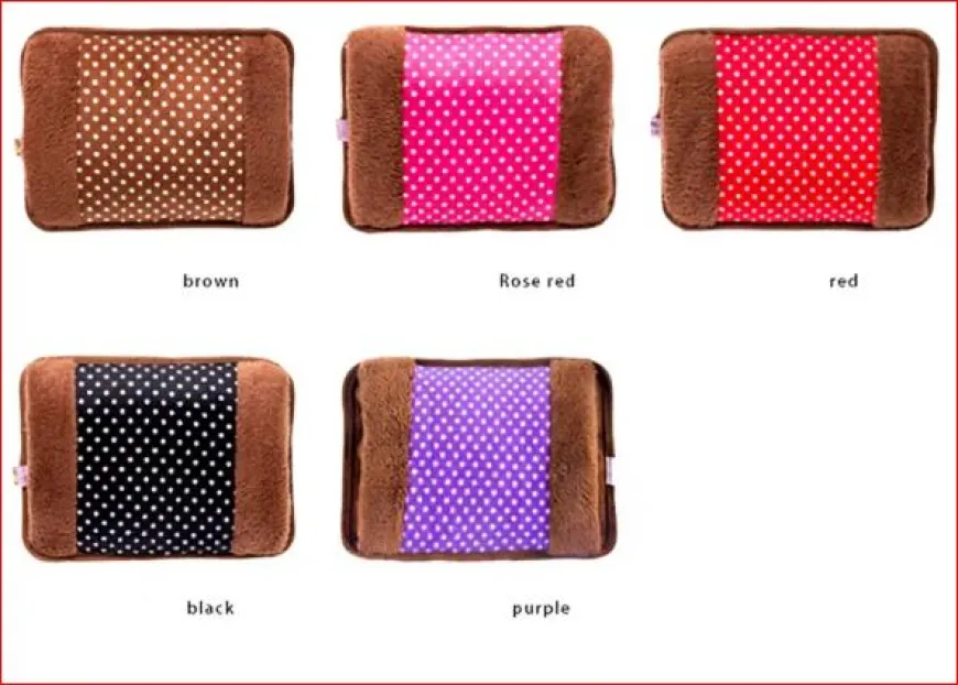 Electric Hot Compress Heat Pack Rechargeable Hot Water Bag HWB01