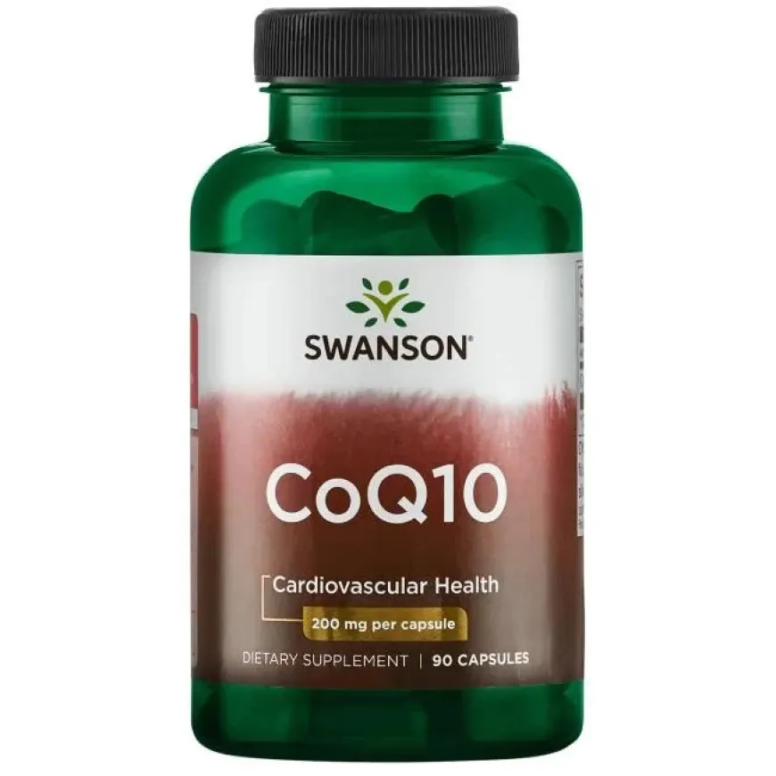Swanson COQ10 Maximum Strength 200 MG 90 Caps Heart Health