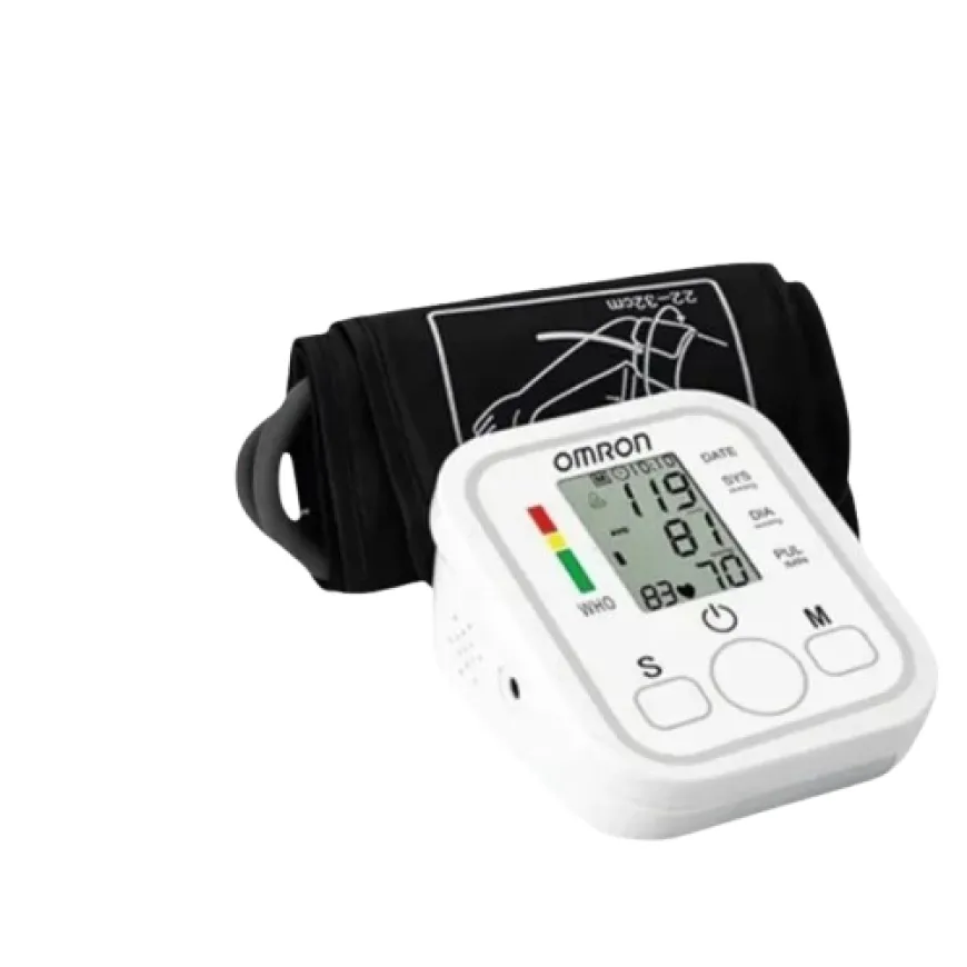Omron Automatic Blood Pressure Digital Monitor Rechargeable Smart Voice Automatic Bp Monitor Digital