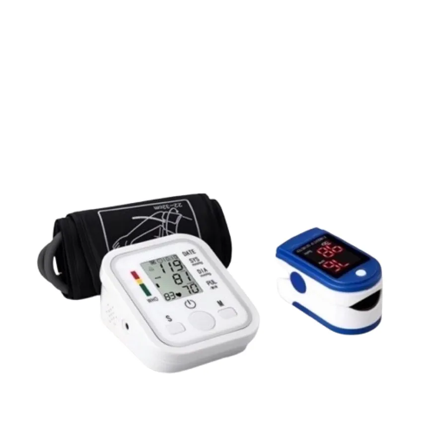 Bundle of 2 Health Products Promo | Digital BP Monitor + Pulse Oximeter Stvf