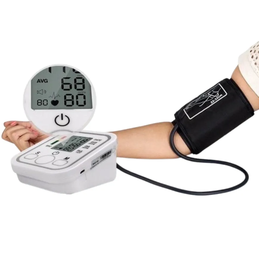 Blood Pressure Monitor - Electronic Digital Automatic Arm Type - Intelligent Pressurizatio