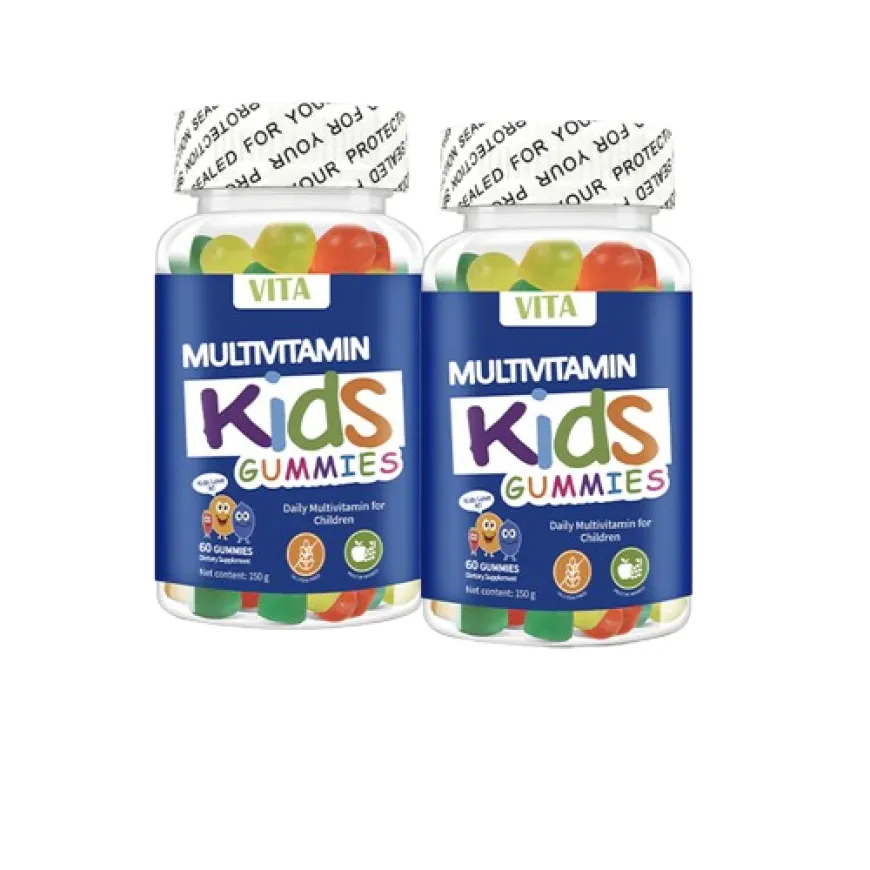 VITA Multivitamin Kids Gummies DHA Vitamin C Biotin Appebon Gummy For Kids Immunity Support Health
