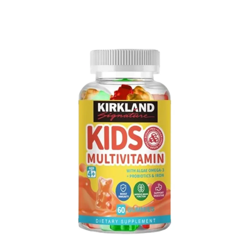 Kirkland Kids Multivitamin Gummies Support Kids Immune Systems, Strong Bones, Digestion, Vision